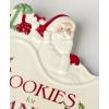 image:imageLenox Serveware Holiday Cookies amp Milk for Santa 2Piece Set Service for 1 11 Oz Cup Porcelain Dishwasher Safe Christmas Cookie Plate amp Coffee Mug Christmas Decor Santa Sleigh Design 2 Piece