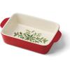 image:imageLenox 898051 Holiday Rectangular Baking Dish Small Christmas Festive Kitchen Decor