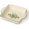 image:imageLenox 898091 Holiday Square Baking Dish Christmas Festive Kitchen Decor