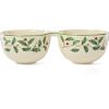 image:imageLenox 898270 Holiday Double Dip Bowl Christmas Dishes Festive Serveware