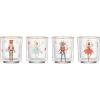 image:imageLenox 898402 Nutcracker Ballet Double Old Fashioned Glasses Set of 4 Christmas Cocktail Glass Holiday Whiskey