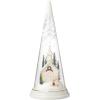 image:imageLenox Figurine Merry amp Magical LightUp Church Figurine Porcelain Encased in Glass Christmas Decorations Christmas Decor Indoor Desk Decor 1Piece 115Inch Height 3 AA Batteries Not Included
