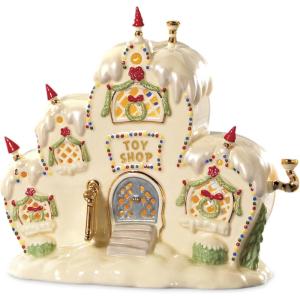 image:imageLenox 897730 WhoVille Sweet Shop LightUp Figurine The Grinch Christmas Decor Indoor 525 x 625inches 3 AAA Batteries RequiredFigurine  Toy Store