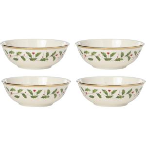 image:imageLenox 897744 Holiday Tree Accent Plates Service For 4 Christmas Dishes Dinnerware SetPlace Setting Bowls  Set of 6