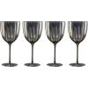 image:imageLenox Glassware Curva Luxe All Purpose Wine Set Of 4 Service For 4 Made From Glass Dishwasher Safe Drinking Glasses Home And Kitchen Wine Glasses Glass Cups Home And Kitchen Gray 4 Pieces