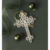 image:imageLenox 897621 2025 Champagne Bucket Ornament Christmas Holiday DecorationsCross