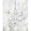 image:imageLenox 897621 2025 Champagne Bucket Ornament Christmas Holiday DecorationsOptic Snowflake