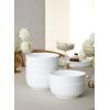 image:imageLenox 899191 Modern White Coupe 24Piece Dinnerware Set Service For 8