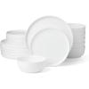 image:imageLenox 899190 Modern White Coupe 18Piece Dinnerware Set Service For 6