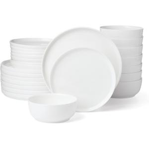 image:imageLenox 899191 Modern White Coupe 24Piece Dinnerware Set Service For 8