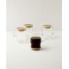 image:imageLenox Drinkware Tuscany Cls Hot Beverage Set Of 4 Service For 4 Glass Material Dishwasher Safe Includes Lids Tea And Coffee Glasses Drinking Glasses Glass Cups With Lids Clear 4 Piece