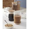 image:imageLenox Drinkware Tuscany Cls Hot Beverage Set Of 4 Service For 4 Glass Material Dishwasher Safe Includes Lids Tea And Coffee Glasses Drinking Glasses Glass Cups With Lids Clear 4 Piece