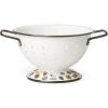 image:imageLenox Home And Kitchen Chef Snoopy Colander Enameled Stainless Steel Material Dishwasher Safe Colander For Kitchen Vegetable amp Pasta Strainer Sink Strainer Chef Snoopy Design White 1 Piece