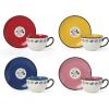 image:imageLenox Teacup Set Chef Snoopy Tea Cups And Saucers Sets Of 4 Service For 4 Porcelain Material Dishwasher And Microwave Safe Tea Set Mug Snoopy Design Assorted 8 Pieces 10 Ounce Capacity