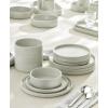 image:imageLenox Dinnerware Sets Modulus Vapor 18Piece Dinnerware Set Service For 6 Porcelain Material Dishwasher Safe Microwave Safe Bowls Plates And Bowls Dinner Dishes Plates White 18 PieceVapor