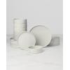 image:imageLenox Dinnerware Sets Modulus Vapor 18Piece Dinnerware Set Service For 6 Porcelain Material Dishwasher Safe Microwave Safe Bowls Plates And Bowls Dinner Dishes Plates White 18 PieceGray