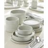 image:imageLenox Dinnerware Sets Modulus Vapor 18Piece Dinnerware Set Service For 6 Porcelain Material Dishwasher Safe Microwave Safe Bowls Plates And Bowls Dinner Dishes Plates White 18 PieceVapor