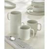 image:imageLenox Dinnerware Sets Modulus Vapor 18Piece Dinnerware Set Service For 6 Porcelain Material Dishwasher Safe Microwave Safe Bowls Plates And Bowls Dinner Dishes Plates White 18 PieceVapor