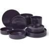 image:imageLenox Dinnerware Sets Modulus Vapor 18Piece Dinnerware Set Service For 6 Porcelain Material Dishwasher Safe Microwave Safe Bowls Plates And Bowls Dinner Dishes Plates White 18 PieceNightshade