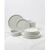 image:imageLenox Dinnerware Sets Modulus Vapor 18Piece Dinnerware Set Service For 6 Porcelain Material Dishwasher Safe Microwave Safe Bowls Plates And Bowls Dinner Dishes Plates White 18 PieceVapor