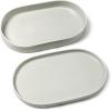 image:imageLenox Dinnerware Sets Modulus Vapor 18Piece Dinnerware Set Service For 6 Porcelain Material Dishwasher Safe Microwave Safe Bowls Plates And Bowls Dinner Dishes Plates White 18 PieceVapor