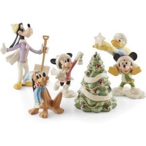 image:imageLenox 896328 Mickey Mouse Snow Globe Christmas amp Holiday DecorFigurine