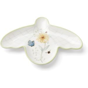image:imageLenox Home And Kitchen Butterfly Meadow Beehive Spoon Rest Porcelain Material Dishwasher Safe Kitchen Decor Coffee Bar Accessories Butterfly And Flowers Design Home Accessories White 1 Piece