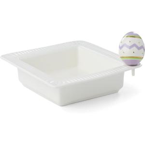 image:imageLenox 894399 Profile Poppers Tray 145 L x 115 W x 15 HSquare Bowl and Easter Egg Popper