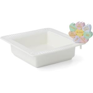 image:imageLenox 894399 Profile Poppers Tray 145 L x 115 W x 15 HSquare Bowl and Heart Popper