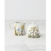 image:imageLenox Kitchen And Dining Wildflowers 2Piece Sugar And Creamer Set Stoneware Material Dishwasher amp Microwave Safe Kitchen Essentials Home White 2 Pieces 8 Oz Capacity Sugar Bowl amp Creamer