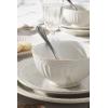 image:imageLenox Dinnerware Sets French Perle Groove White 24Piece Dinnerware Set Service For 8 Stoneware Dishwasher Safe Microwave Safe Bowls Plates And Bowls Dinner Dishes Plates White 24 Piece24Piece Dinnerware Set