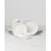 image:imageLenox Dinnerware Sets French Perle Groove White 24Piece Dinnerware Set Service For 8 Stoneware Dishwasher Safe Microwave Safe Bowls Plates And Bowls Dinner Dishes Plates White 24 Piece18Piece Dinnerware Set