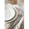 image:imageLenox Dinnerware Sets French Perle Groove White 24Piece Dinnerware Set Service For 8 Stoneware Dishwasher Safe Microwave Safe Bowls Plates And Bowls Dinner Dishes Plates White 24 PieceAllPurpose Bowls  Set of 4