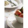 image:imageLenox Dinnerware Sets French Perle Scallop White 18Piece Dinnerware Set Service For 6 Stoneware Material Dishwasher Safe Microwave Safe Bowls Plates And Bowls Dinner Dishes White 18 Piece12Piece Dinnerware Set  Pasta Bowls