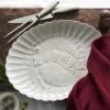 image:imageLenox Dinnerware Sets French Perle Scallop White 18Piece Dinnerware Set Service For 6 Stoneware Material Dishwasher Safe Microwave Safe Bowls Plates And Bowls Dinner Dishes White 18 PieceTurkey Platter