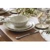 image:imageLenox Dinnerware Sets French Perle Scallop White 18Piece Dinnerware Set Service For 6 Stoneware Material Dishwasher Safe Microwave Safe Bowls Plates And Bowls Dinner Dishes White 18 Piece24Piece Dinnerware Set