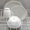 image:imageLenox Dinnerware Sets French Perle Scallop White 18Piece Dinnerware Set Service For 6 Stoneware Material Dishwasher Safe Microwave Safe Bowls Plates And Bowls Dinner Dishes White 18 Piece12Piece Dinnerware Set  Pasta Bowls