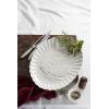 image:imageLenox Dinnerware Sets French Perle Scallop White 18Piece Dinnerware Set Service For 6 Stoneware Material Dishwasher Safe Microwave Safe Bowls Plates And Bowls Dinner Dishes White 18 PieceTurkey Platter