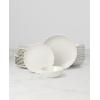 image:imageLenox Dinnerware Sets French Perle Scallop White 18Piece Dinnerware Set Service For 6 Stoneware Material Dishwasher Safe Microwave Safe Bowls Plates And Bowls Dinner Dishes White 18 Piece24Piece Dinnerware Set