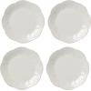 image:imageLenox Dinnerware Sets French Perle Scallop White 18Piece Dinnerware Set Service For 6 Stoneware Material Dishwasher Safe Microwave Safe Bowls Plates And Bowls Dinner Dishes White 18 Piece12Piece Dinnerware Set  Pasta Bowls