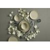 image:imageLenox Stoneware Dinnerware Sets French Perle Scallop Matcha 12Piece Dinnerware Set Service For 4 Green Dishes Set for 4 Dishwasher Safe Stoneware Dinner Plates and Bowls Sets Green 12 Piece