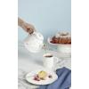 image:imageLenox Dinnerware Sets Blue Bay White 18Piece Dinnerware Set Service For 6 Porcelain Material Dishwasher Safe Microwave Safe Bowls Plates And Bowls Dinner Dishes Plates White 18 PieceTeapot