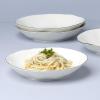 image:imageLenox Dinnerware Sets Blue Bay White 18Piece Dinnerware Set Service For 6 Porcelain Material Dishwasher Safe Microwave Safe Bowls Plates And Bowls Dinner Dishes Plates White 18 PieceCasual