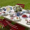 image:imageLenox Dinnerware Sets Blue Bay White 18Piece Dinnerware Set Service For 6 Porcelain Material Dishwasher Safe Microwave Safe Bowls Plates And Bowls Dinner Dishes Plates White 18 Piece12Piece Dessert Set