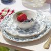 image:imageLenox Dinnerware Sets Blue Bay White 18Piece Dinnerware Set Service For 6 Porcelain Material Dishwasher Safe Microwave Safe Bowls Plates And Bowls Dinner Dishes Plates White 18 Piece12Piece Dessert Set