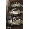 image:imageLenox Dinnerware Sets Blue Bay White 18Piece Dinnerware Set Service For 6 Porcelain Material Dishwasher Safe Microwave Safe Bowls Plates And Bowls Dinner Dishes Plates White 18 Piece24Piece Dinnerware Set  White