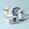 image:imageLenox Dinnerware Sets Blue Bay White 18Piece Dinnerware Set Service For 6 Porcelain Material Dishwasher Safe Microwave Safe Bowls Plates And Bowls Dinner Dishes Plates White 18 Piece12Piece Dessert Set