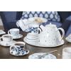 image:imageLenox Dinnerware Sets Blue Bay White 18Piece Dinnerware Set Service For 6 Porcelain Material Dishwasher Safe Microwave Safe Bowls Plates And Bowls Dinner Dishes Plates White 18 PieceTeapot