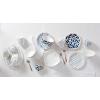 image:imageLenox Dinnerware Sets Blue Bay White 18Piece Dinnerware Set Service For 6 Porcelain Material Dishwasher Safe Microwave Safe Bowls Plates And Bowls Dinner Dishes Plates White 18 Piece12Piece Dessert Set