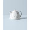 image:imageLenox Dinnerware Sets Blue Bay White 18Piece Dinnerware Set Service For 6 Porcelain Material Dishwasher Safe Microwave Safe Bowls Plates And Bowls Dinner Dishes Plates White 18 PieceTeapot